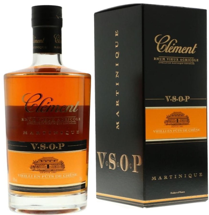 Rum Clement VSOP o pojemności 0,7 litra