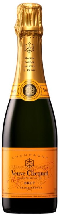 Szampan biały wytrawny Veuve Clicquot Brut o pojemności 375ml