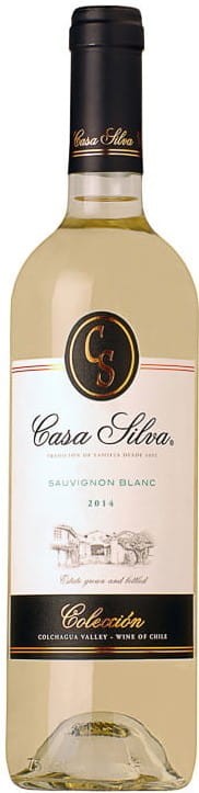 Wino białe wytrawne Casa Silva Coleccion Sauvignon Blanc o pojemności 0,75 litra
