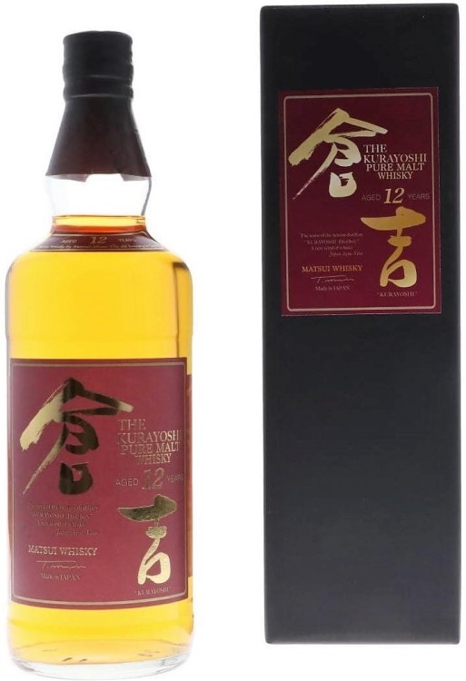 Whisky The Kurayoshi 12 letnia o pojemności 0,7 litra