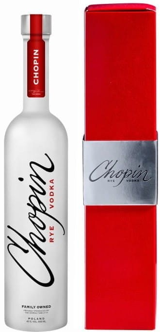 Wódka Chopin Rye o pojemości 0,7 litra + kartonik