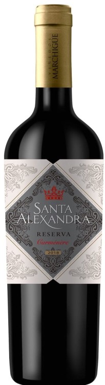 Wino czerwone wytrawne Santa Alexandra - Reserva Carmenere o pojemności 0,75 litra