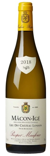 Wino białe wytrawne Prosper Maufoux Macon-Ige o pojemności 0,75 litra
