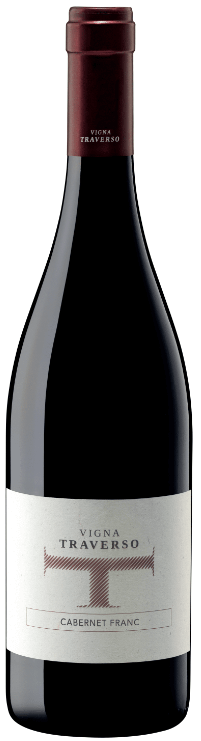 Wino czerwone wytrawne Traverso Cabernet Franc o pojemności 0,75 litra