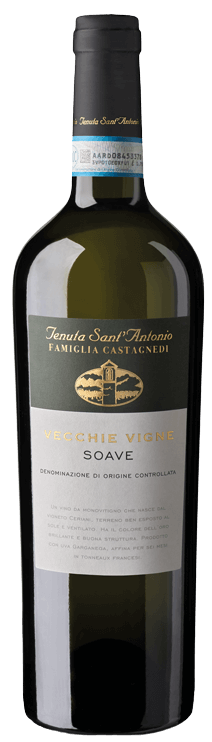 Wino białe wytrawne Sant Antonio Soave Vecchie Vigne o pojemności 0,75 litra
