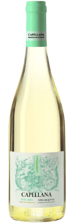 Wino białe wytrawne ekologiczne Bodegas Nodus Capellana (Macabeo - Ecologico)o pojemności 0,75 litra