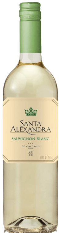 Wino białe wytrawne Santa Alexandra - Varietal Sauvignon Blanc o pojemności 0,75 litra
