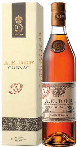 Koniak AE DOR Vieille Reserve No. 7 o pojemności 0,7 litra w kartoniku