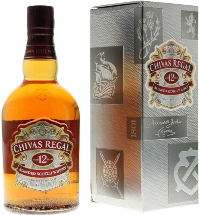 Whisky Chivas Regal 12 letnia o pojemności 0,7 litra