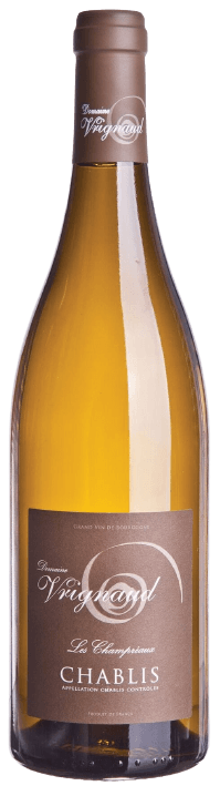Wino białe wytrawne Domaine Vrignaud Chablis Les Champréaux o pojemności 0,75 litra