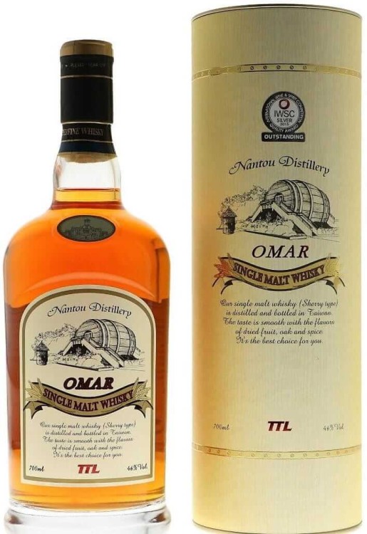 Whisky Omar Sherry Cask o pojemności 0,7 litra