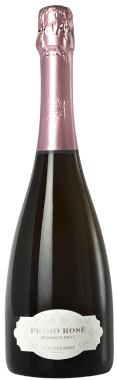 Wino różowe musujące wytrawne Varvaglione Primo Rose Spumante o pojemności 0,75 litra