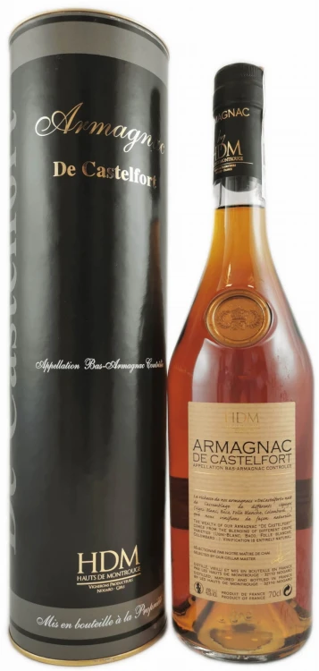 Armagnac de Castelfort rocznik 1993 o pojemności 0,7 litra