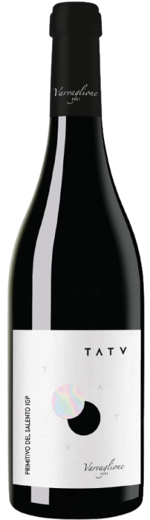 Wino czerwone wytrawne Varvaglione Tatu Primitivo del Salento o pojemności 0,75 litra
