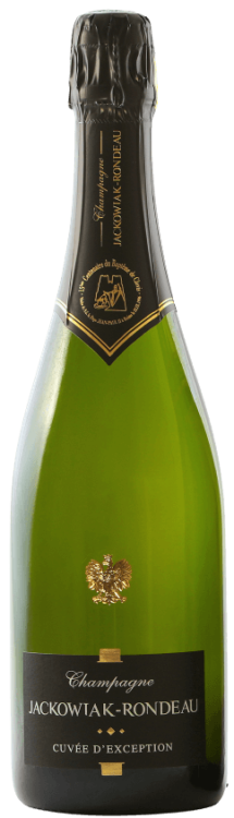 Szampan biały wytrawny Jackowiak Cuvee d'Exception o pojemności 0,75 litra