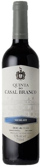 Wino czerwone wytrawne Quinta do Casal Branco Merlot o pojemności 0,75 litra