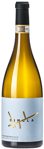 Wino białe wytrawne Centanni Cimula VendemmiaTardiva Organic o pojemności 0,75 litra