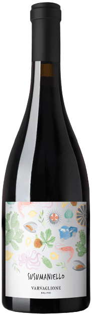 Wino czerwone wytrawne Varvaglione Susumaniello o pojemności 0,75 litra