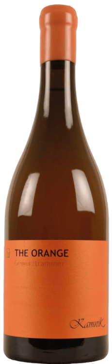 Wino pomarańczowe półwytrawne Chateau Kamnik The Orange o pojemności 0,75 litra