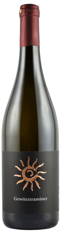 Wino białe wytrawne Winnice Wzgórz Trzebnickich Gewurztraminer o pojemności 0,75 litra