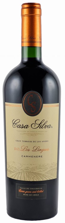 Wino czerwone wytrawne Casa Silva Gran Terroir Carmenere o pojemności 0,75 litra