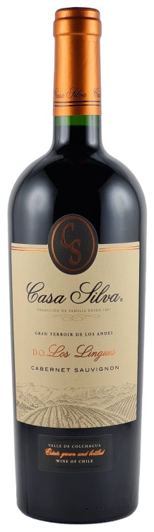 Wino czerwone wytrawne Casa Silva Gran Terroir Cabernet Sauvignon o pojemności 0,75 litra