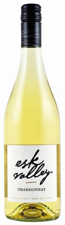 Wino białe wytrawne Esk Valley Chardonnay o pojemności 0,75 litra