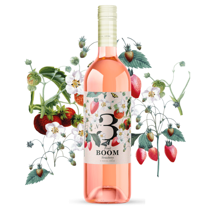 Boom Strawberry o pojemności 0,75 litra