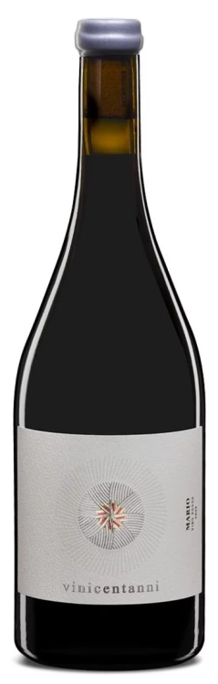 Wino czerwone półwytrawne Centanni Mario Organic o pojemności 0,75 litra