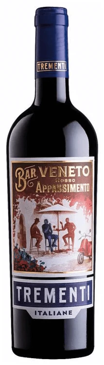 Wino czerwone półwytrawne Trementi Bar Veneto Rosso Appassimento o pojemności 0,75 litra