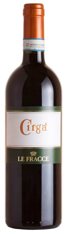 Wino czerwone wytrawne Le Fracce Cirgà Oltrepo Pavese o pojemności 0,75 litra