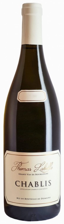 Wino białe wytrawne Thomas Labille Chablis o pojemności 0,75 litra