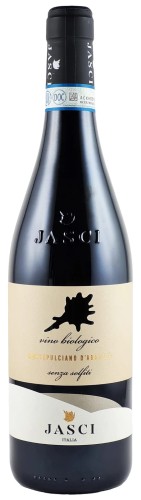 Wino czerwone wytrawne  Jasci Montepulciano Senza Solfiti Bio o pojemności 0,75 litra