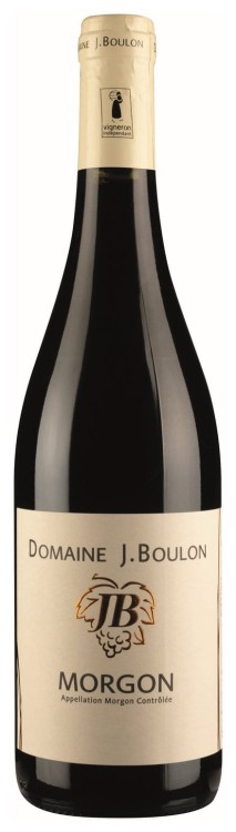 Wino czerwone wytrawne Domaine Boulon Morgon o pojemności 0,75 litra