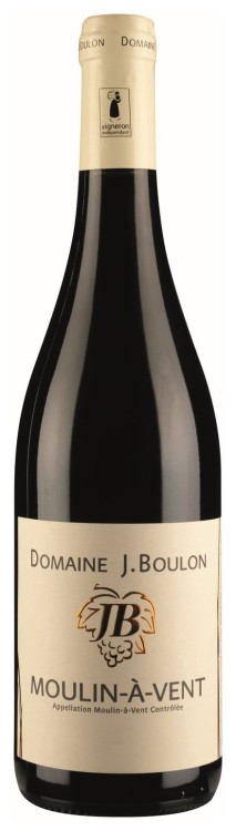 Wino czerwone wytrwane  Boulon Moulin-à-Vent o pojemności 0,75 litra
