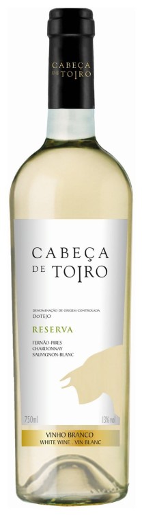 Wino białe wytrawne Cabeça De Toiro Reserva Branco o pojemności 0,75 litra