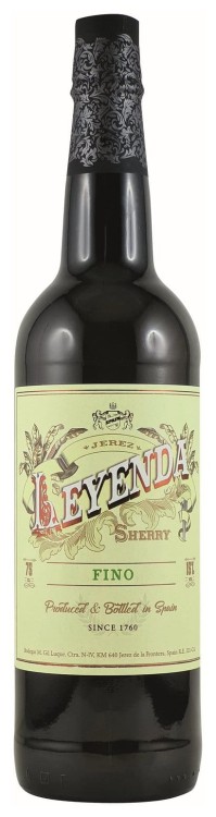 Wino białe wytrawne Sherry Leyenda Fino o pojemności 0,75 litra