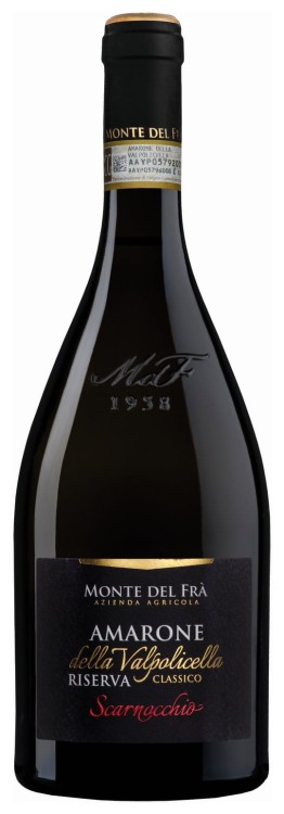 Wino czerwone wytrawne Monte del Fra Amarone Scarnocchio o pojemności 0,75 litra