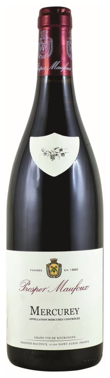 Wino czerwone wytrawne Prosper Maufoux Mercurey Rouge o pojemności 0,75 litra