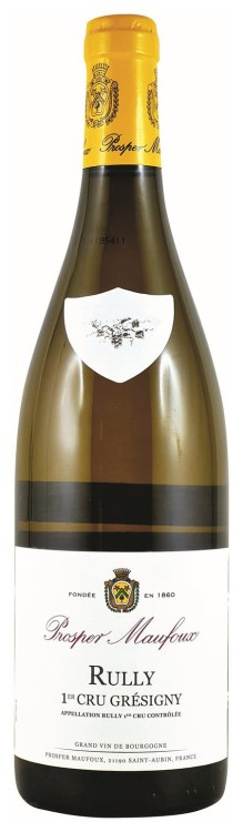 Wino białe wytrawne Prosper Maufoux Rully 1er Cru Grésigny o pojemności 0,75 litra