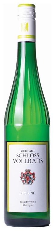Wino białe półwytrawne Schloss Vollrads Riesling QbA o pojemności 0,7 litra