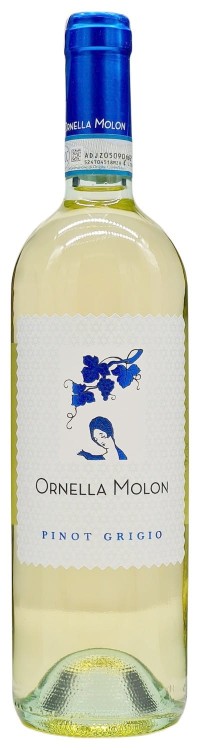 Wino białe wytrawne Ornella Molon Pinot Grigio o pojemności 0,75 litra