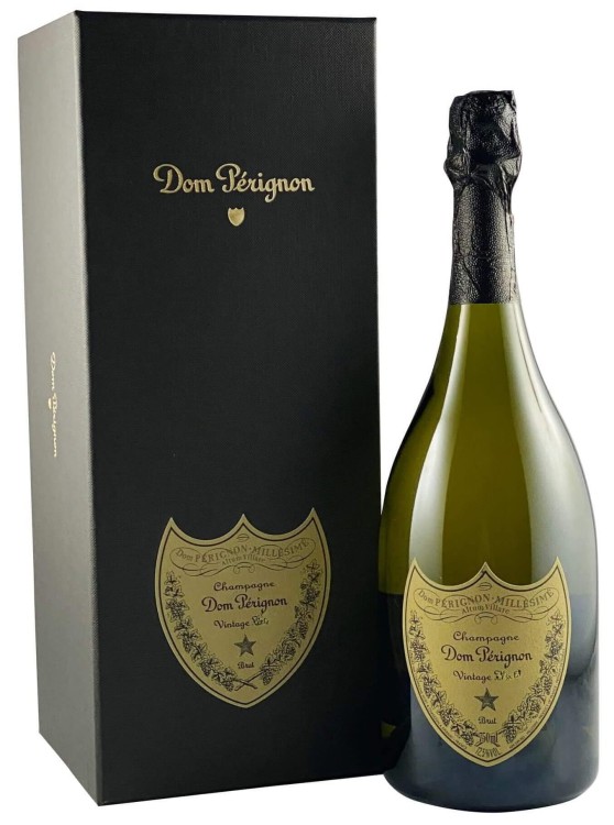Szampan Dom Pérignon Champagne Brut 2017 o pojemności 0,75 litra w pudełku