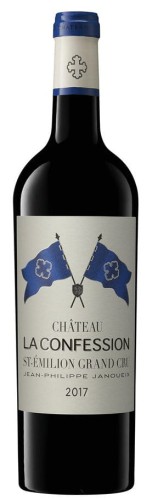 Wino czerwone wytrwawne Chateau La Confession 2017, Saint-Émilion Grand Cru o pojemności 0,75 litra