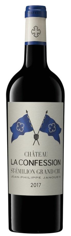Wino czerwone wytrwawne Chateau La Confession 2017, Saint-Émilion Grand Cru o pojemności 0,75 litra