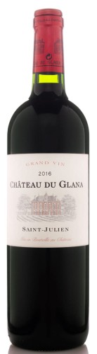 Wino czerwone wytrwane Château du Glana 2016, Saint-Julien o pojemności 0,75 litra