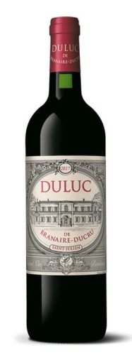 Wino czerwone wytrwane Duluc de Branaire-Ducru 2019, Saint-Julien o pojemności 0,75 litra