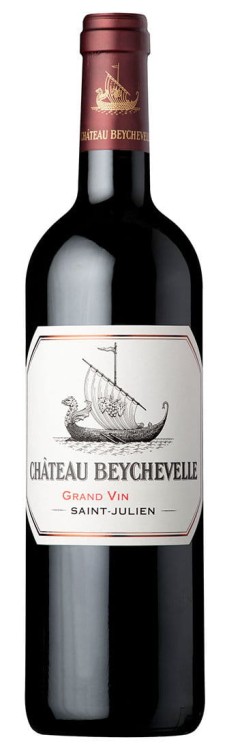 Wino czerwone wytrwane Château Beychevelle 2016, 4ème Grand Cru Classé, Saint Julien o pojemności 0,75 litra