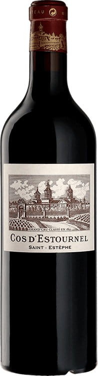 Wino czerwone wytrwane Château Cos d'Estournel 2018, 2ème Grand Cru Classé, Saint-Estèphe o pojemności 0,75 litra