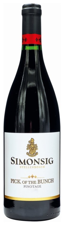 Wino czerwone wytrawne  Simonsig „Pick Of The Bunch” Pinotage o pojemności 0,75 litra